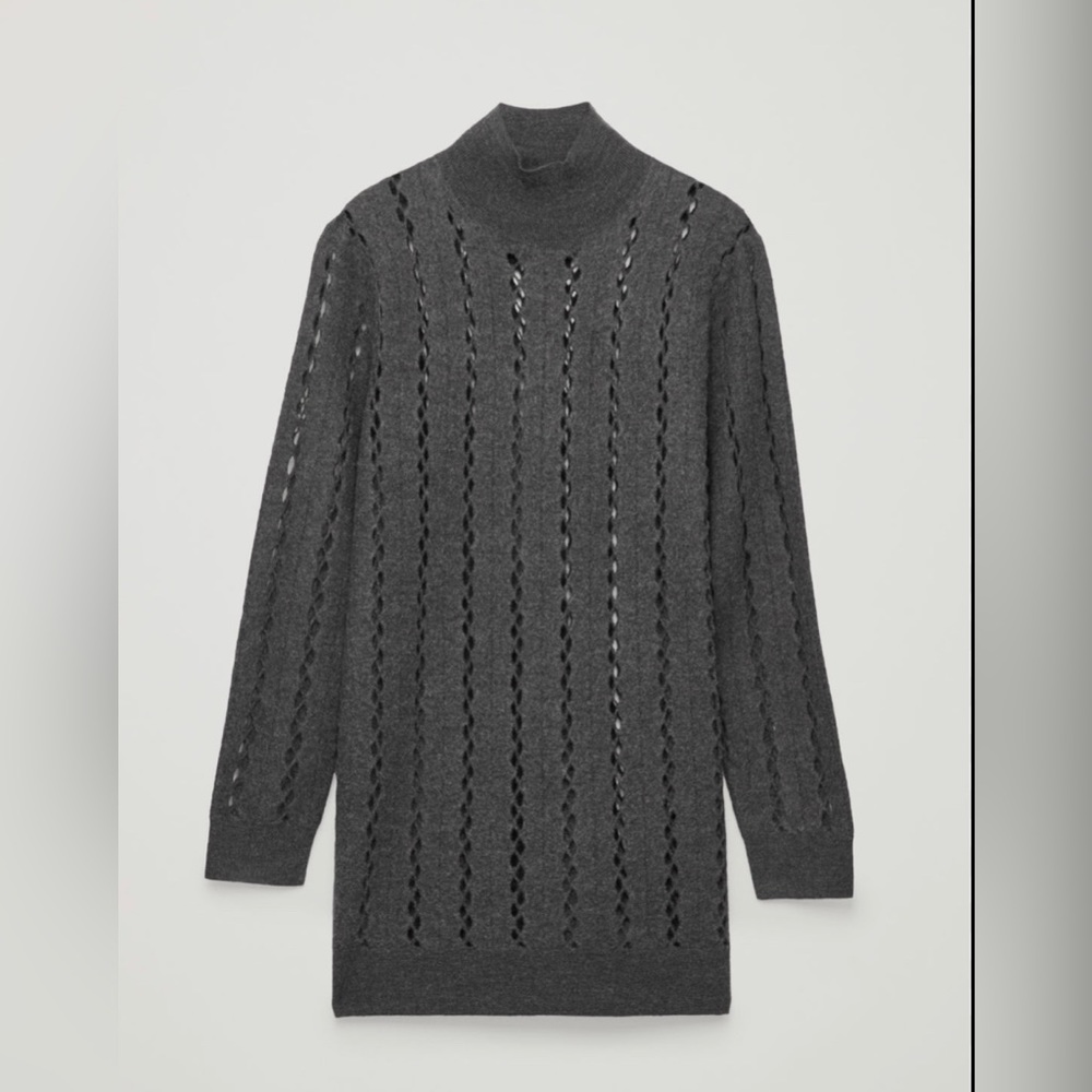 Cut-Out Boiled Wool Tunic